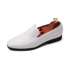 Ανδρικά Παπούτσια Φόρεμα Cow Leather Moccasin Loafer Wedding